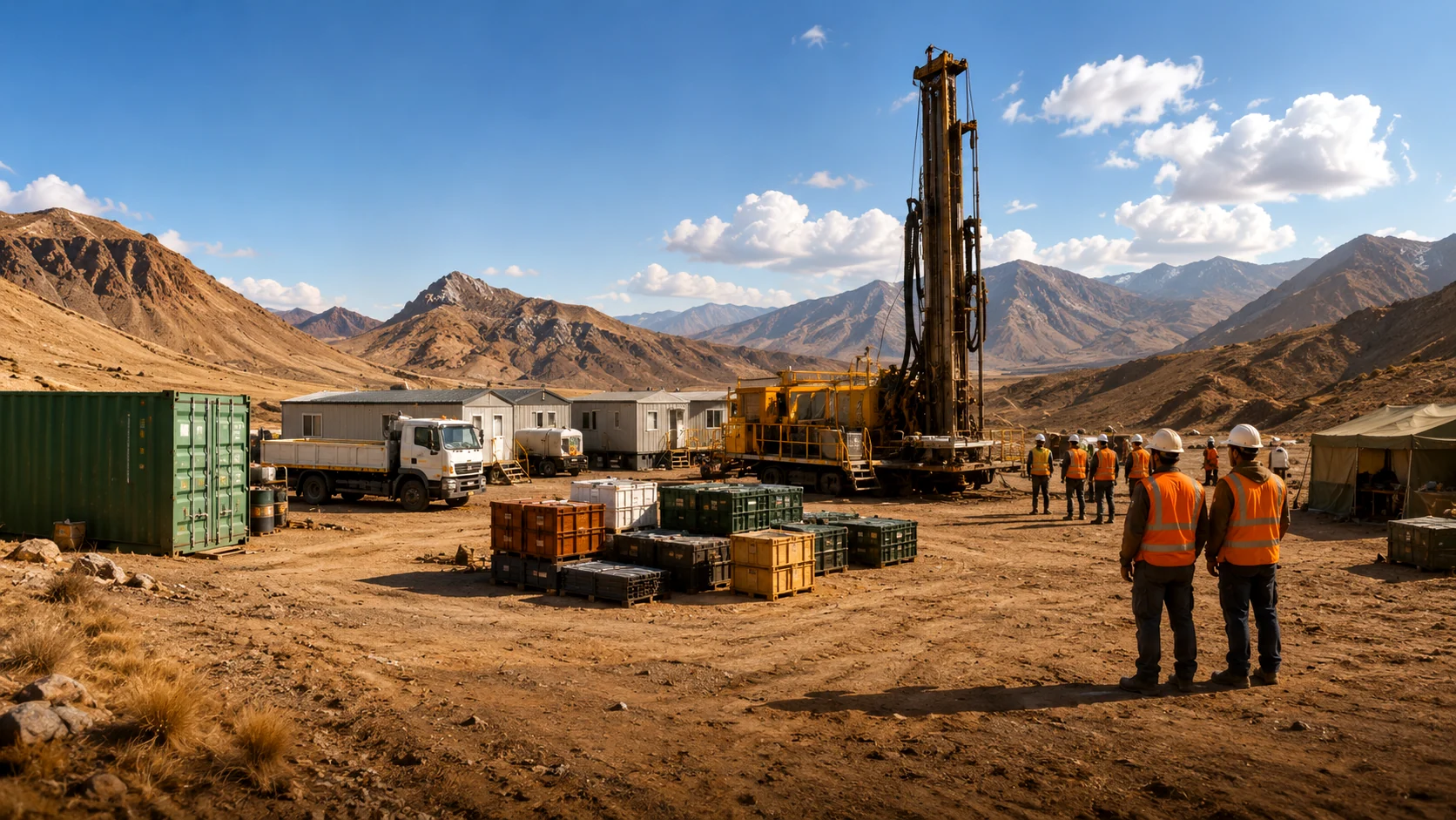 Mining supply and exploration operations